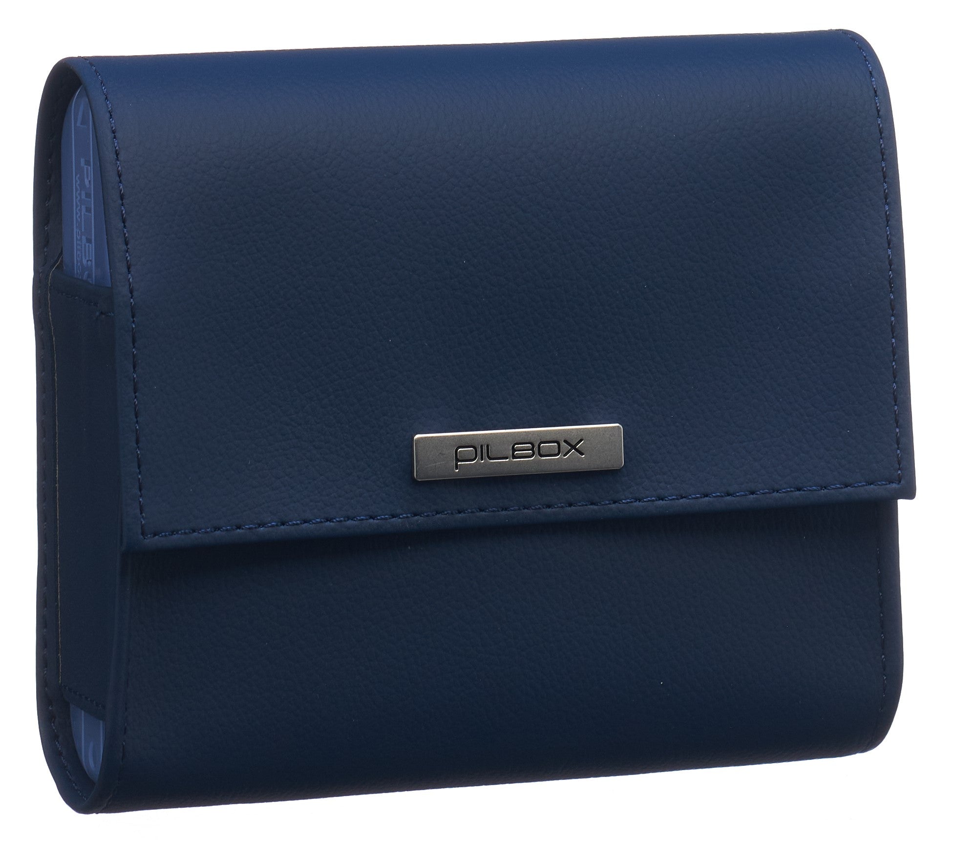 PILBOX Maxi Pilulier Semainier Organisateur Médicaments Bleu | 7 Jours