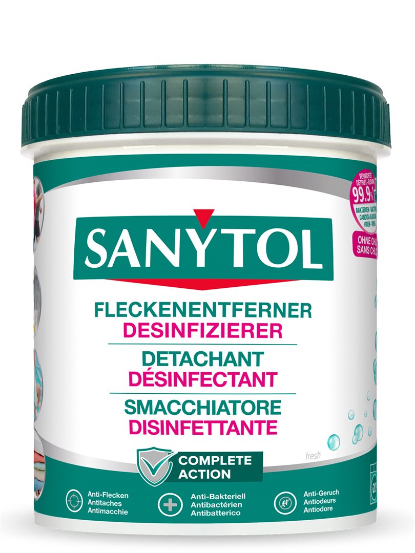 SANYTOL Désinfectant Détachant 450 g | Nettoyage Puissant