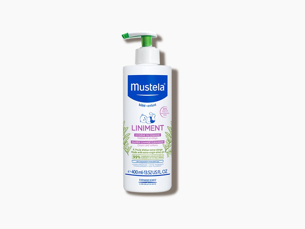 Mustela Liniment Oléo-Calcaire 400 ml | Nettoie et Protège
