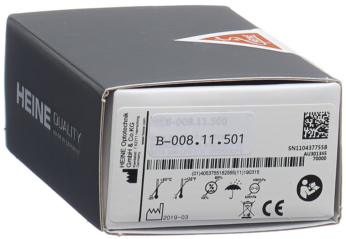 HEINE Otoscope Beta 200 LED 3.5V Professionnel | Diagnostic Précis