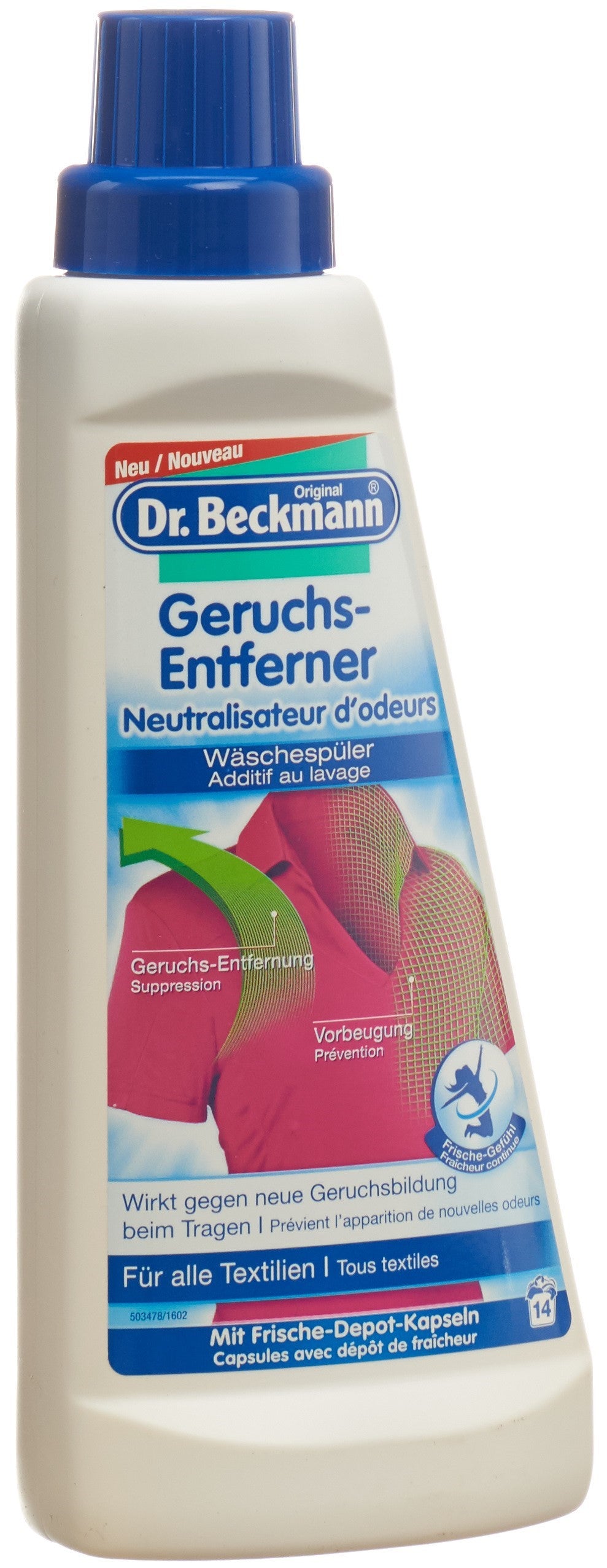 Dr. Beckmann Neutraliseur Odeurs Linge 500 ml | Élimine Efficacement