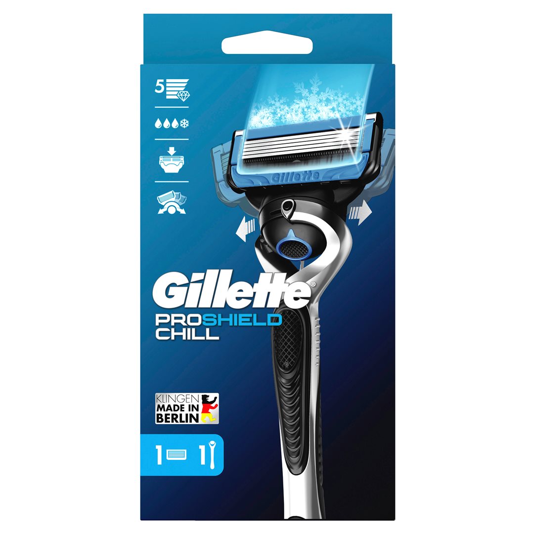 Gillette ProShield Rasoir Chill 1 Lame Confort | Pack 1