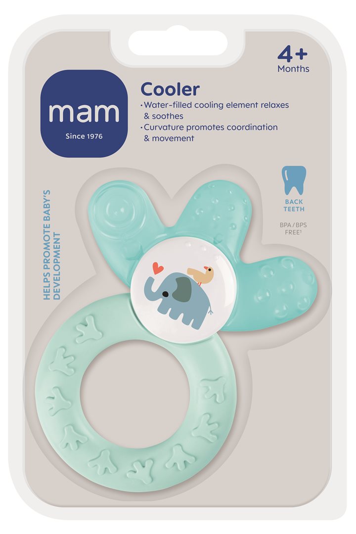 MAM Anneau de Dentition Refroidissant Bébé 4 Mois et Plus | Soulage les gencives