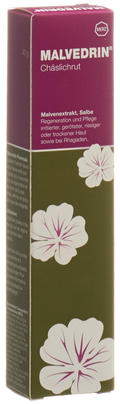MALVEDRIN Soin Apaisant Mauve Onguent 40 g | Soulagement Douceur