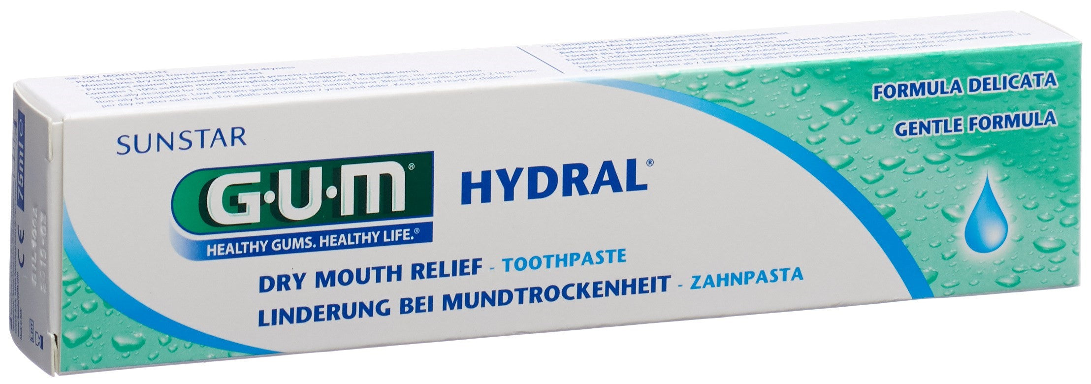 GUM Hydral Dentifrice Soin Bouche Sèche 75 ml