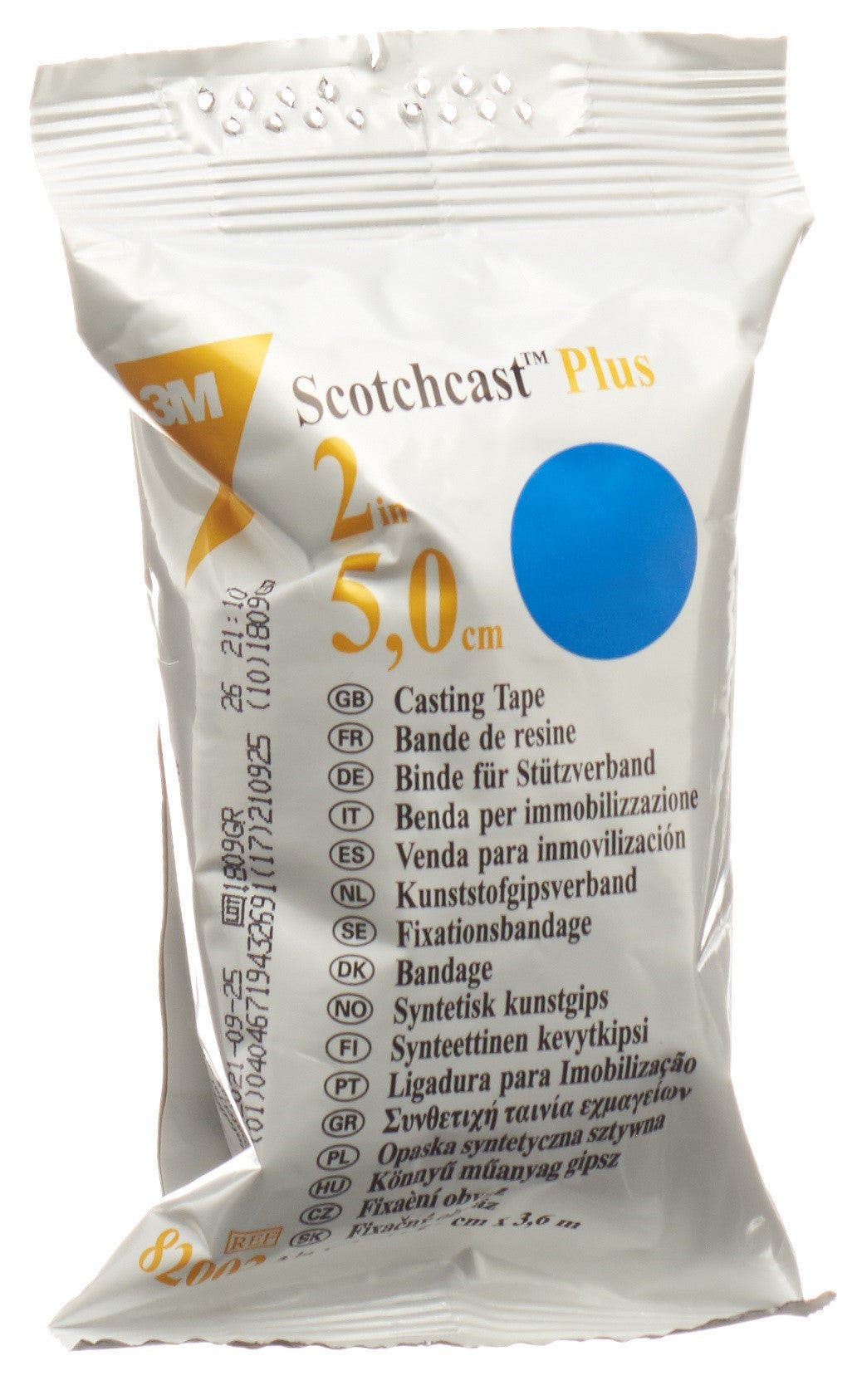 3M scotchcast plus 5cmx3.65m bleu