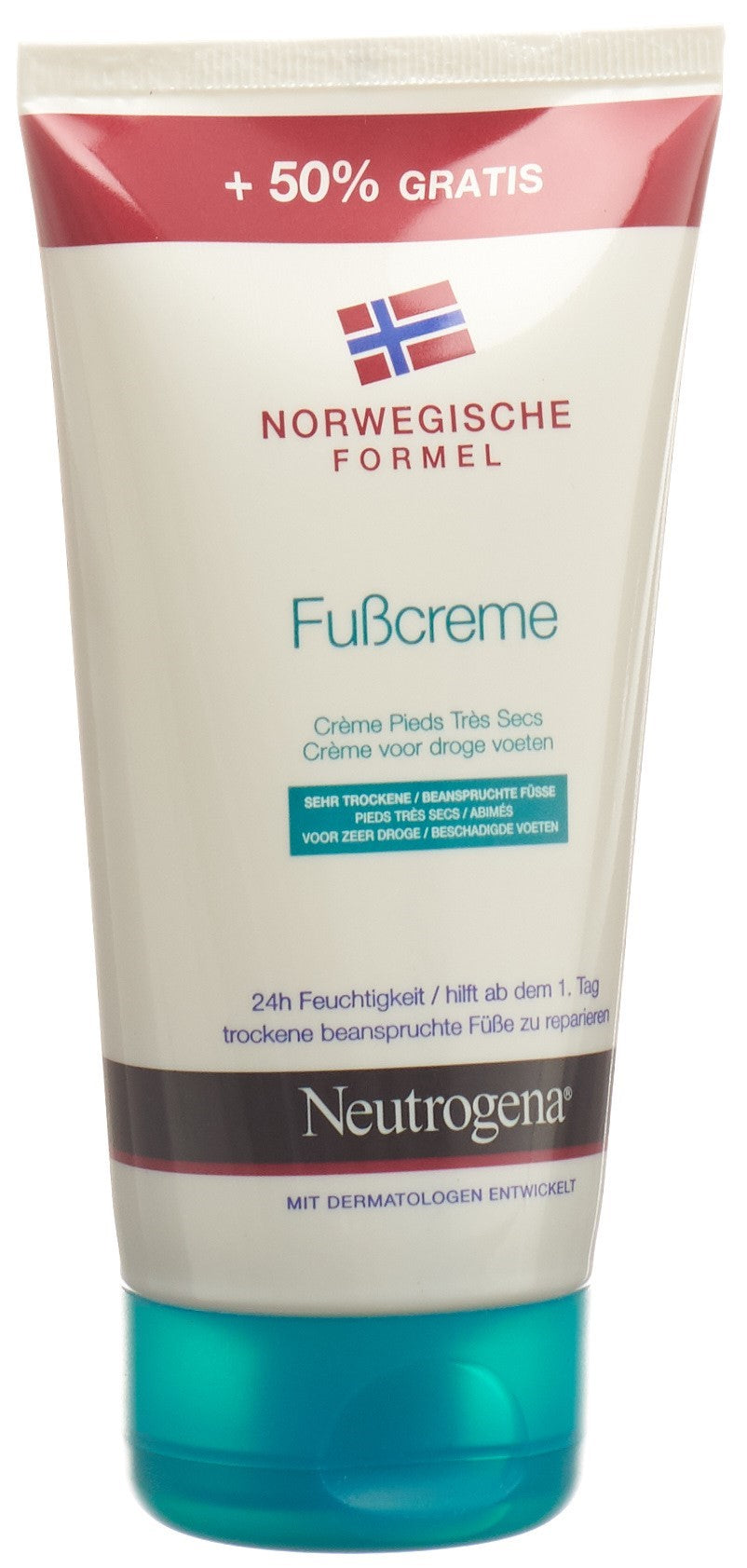 Neutrogena Crème Pieds Réparatrice + 50% Gratuit 100 ml