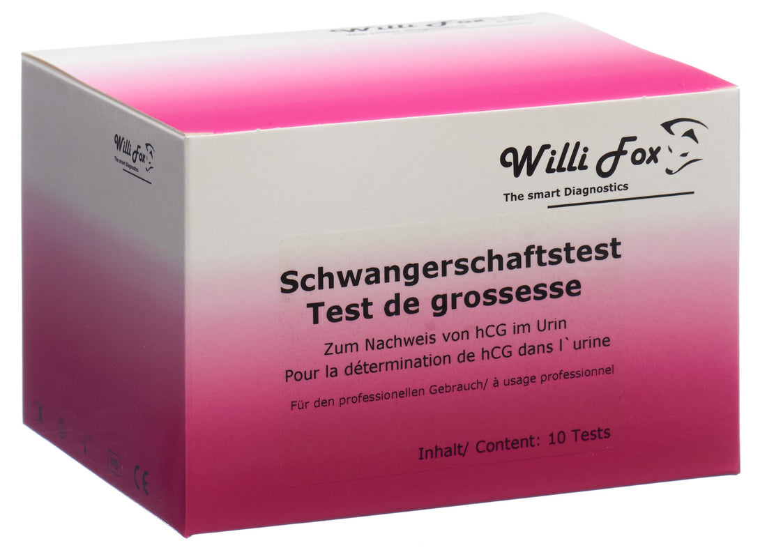 WILLI FOX test de grossesse dans l&