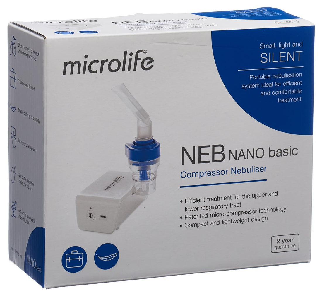 MICROLIFE Nebuliseur Nano Basic pour Inhalation | Efficace
