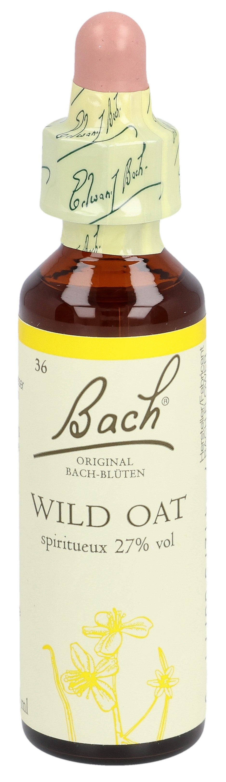 Fleurs de Bach Original Wild Oat 36 20 ml | Équilibre &amp; Sérénité