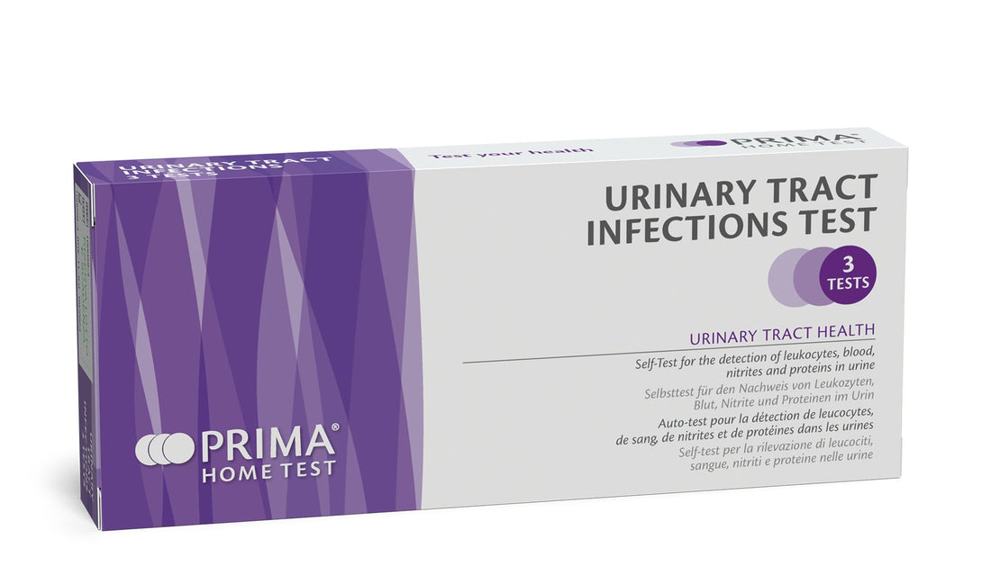 Prima Home Test Infection Urinaire 3 Tests | Rapide &amp; Fiable