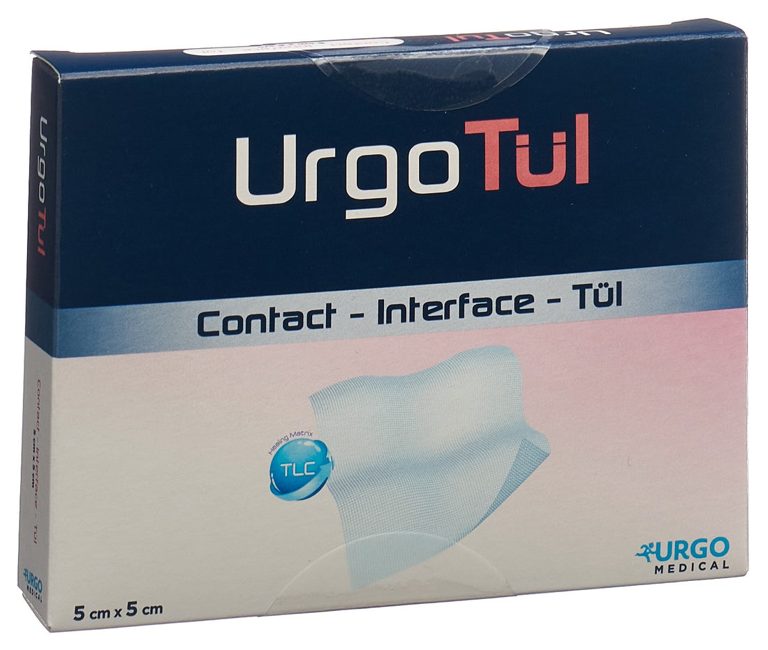 UrgoTul Non Adhérent 5x5cm Pansement Hydrocolloïde | 10 Pièces