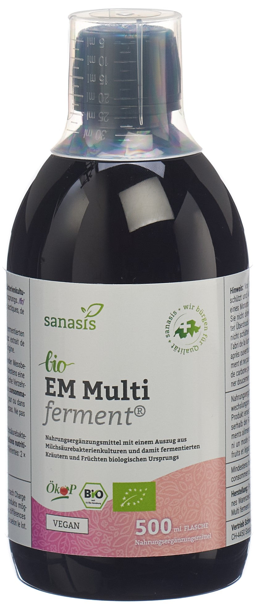 Sanasis Bio EM Multi Ferment 500 ml | Probiotiques Naturels