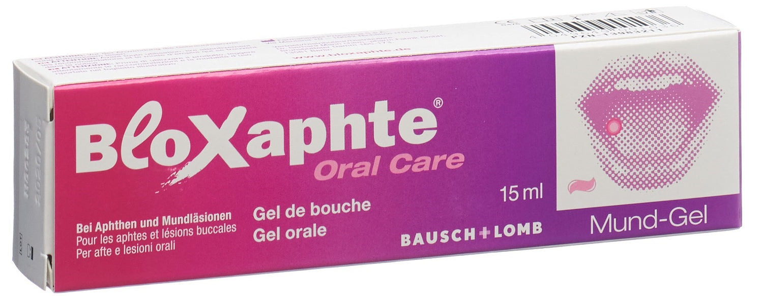BLOXAPHTE Gel Apaisant Aphtes Bouche 15 ml