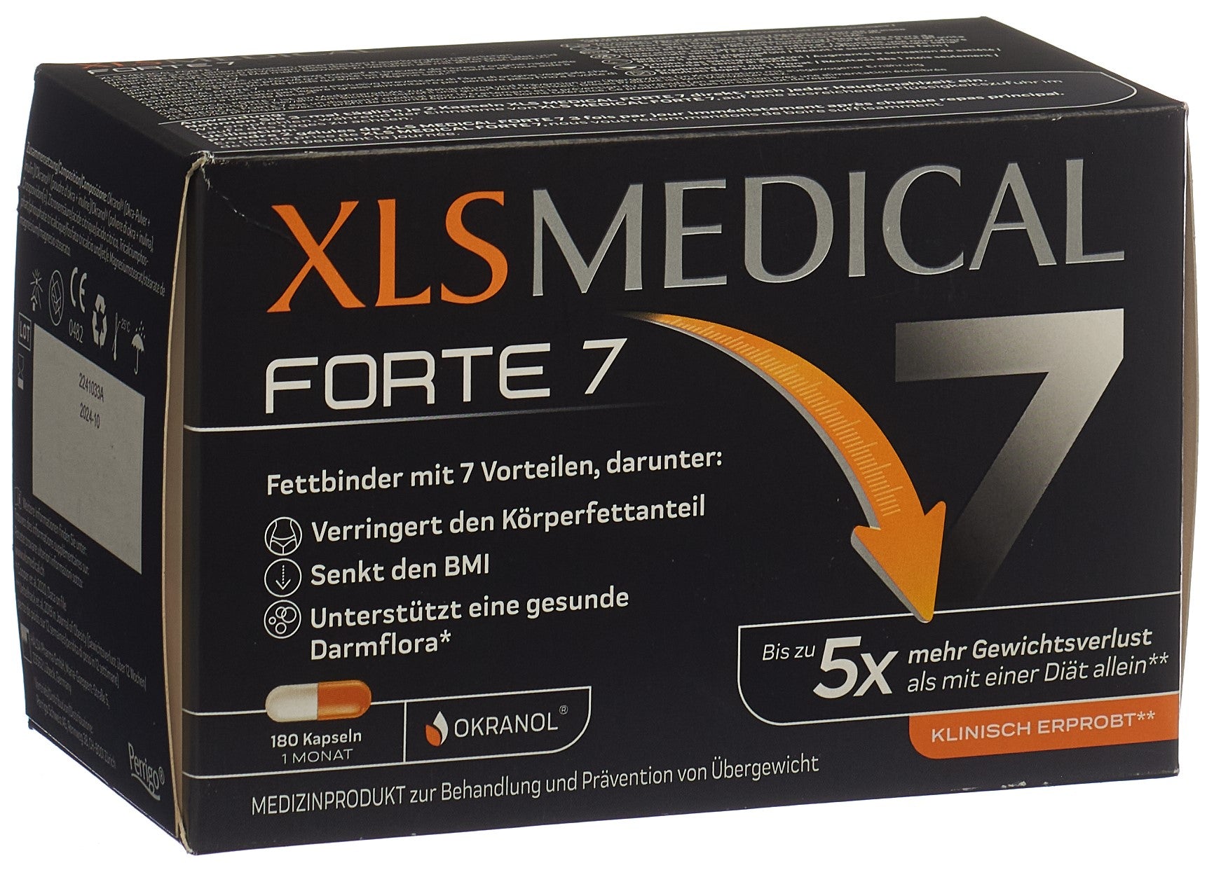 XL-S MEDICAL Forte 7 caps 180 pce