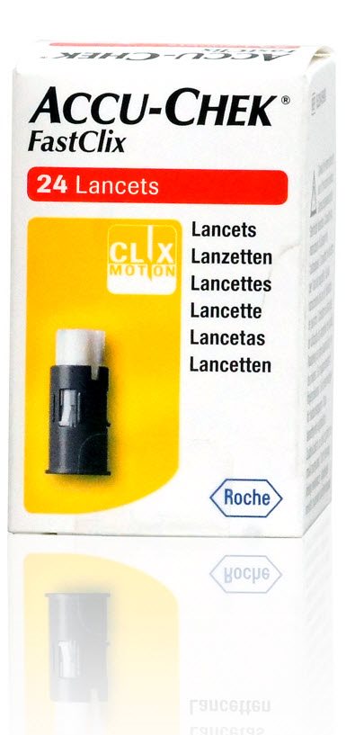 ACCU-CHEK FastClix lancettes 4 x 6 pce