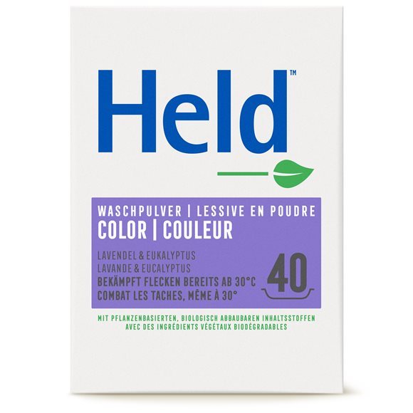HELD Lessive Linge Colora 3 kg | Nettoyage Profond &amp; Couleurs Vives