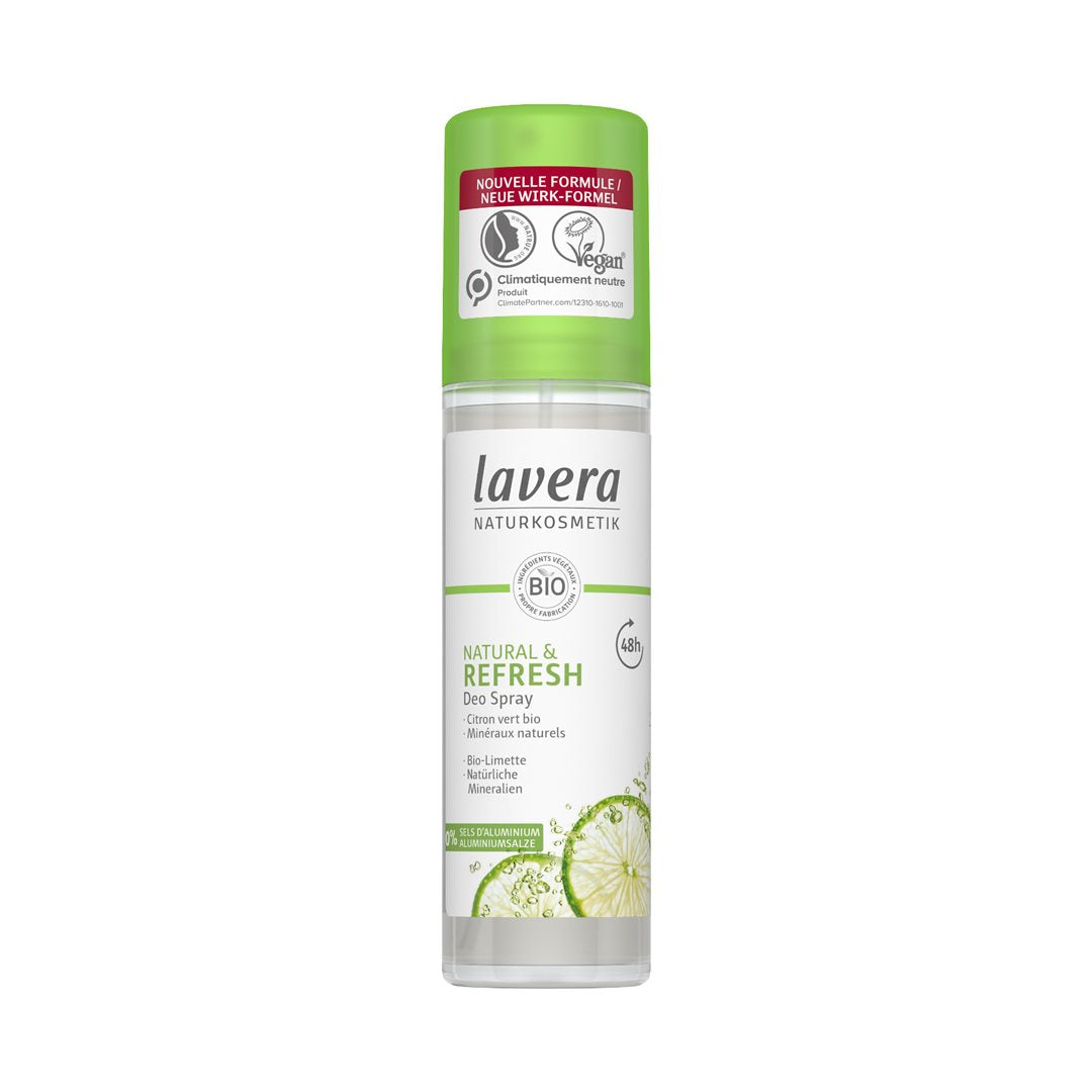 LAVERA Déodorant Spray Natural &amp; Refresh 75 ml | Fraîcheur Naturelle