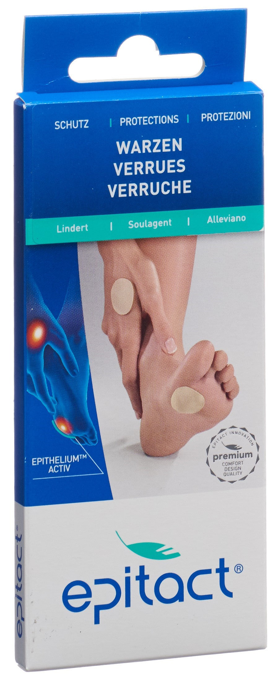 EPITACT Pansements Verrues : Traitement Efficace 5 Pièces