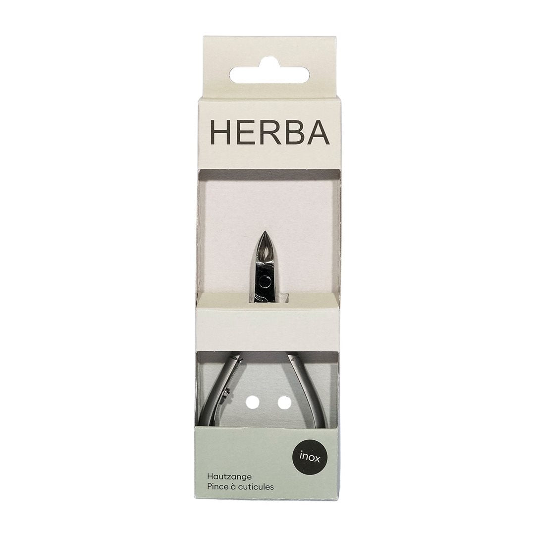 HERBA TOP Pince à Cuticules Professionnelle 10cm | Manucure Parfaite