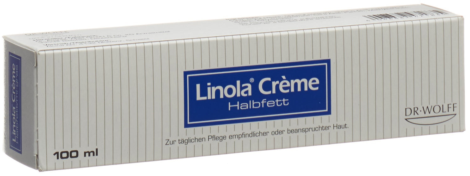 LINOLA Crème Mi-Gras Peaux Sèches 100 ml