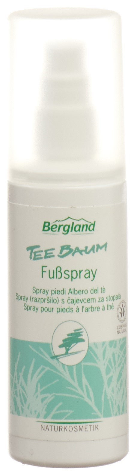 Bergland Arbre à Thé Spray Pieds Anti-Odeur 100 ml