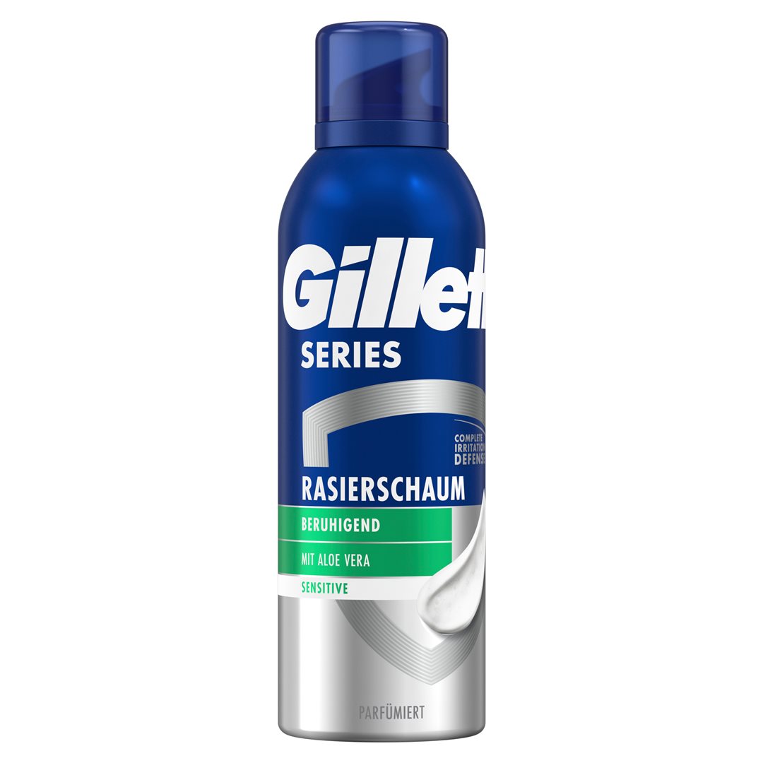 Gillette Series Mousse Rasage Peaux Sensibles 200 ml Confort Apaisant