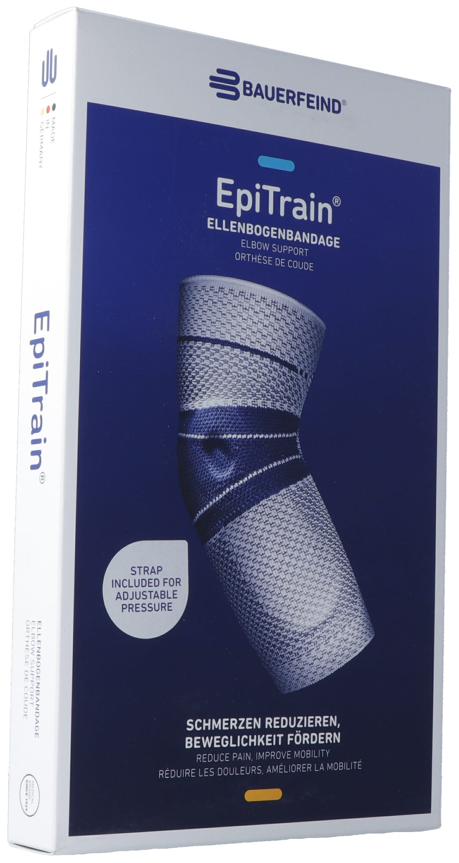 BAUERFEIND EpiTrain Orthèse Active Taille 3 Beige Soulage Épicondylite