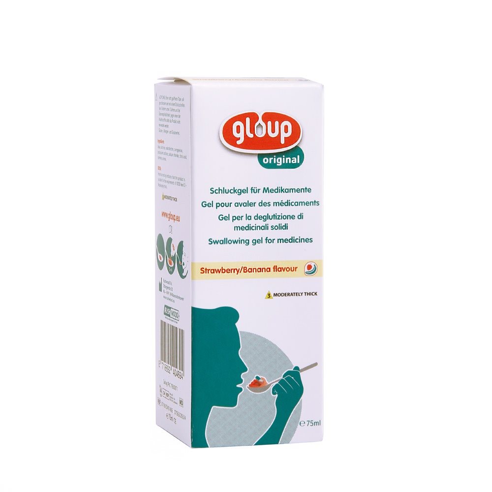 GLOUP Gel Apaisant Gorge Fraise Banane 75 ml