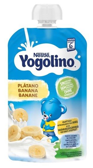 NESTLE Yogolino Banane 6 mois Bébé | Goût Fruité 100g