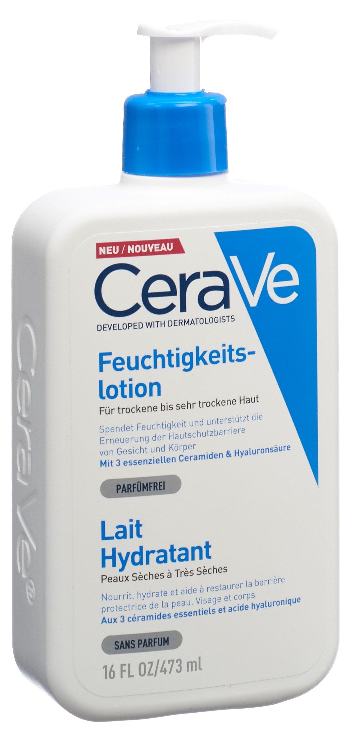 CERAVE Lait Hydratant Corps Peau Sèche 473 ml