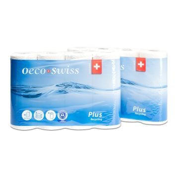 OECO SWISS Papier Ménage Ultra Absorbant 4 Rouleaux