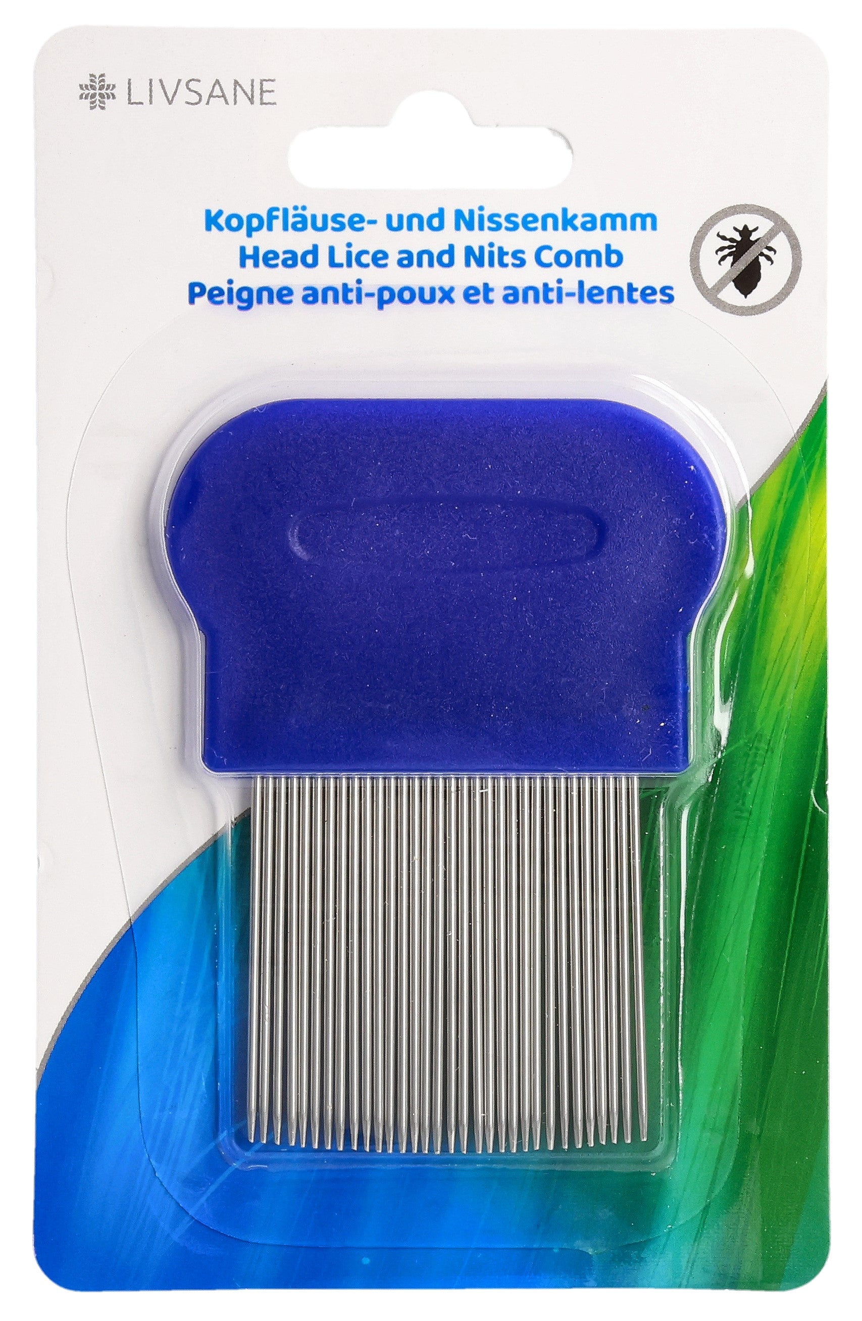 LIVSANE Peigne anti-poux et anti-lentes