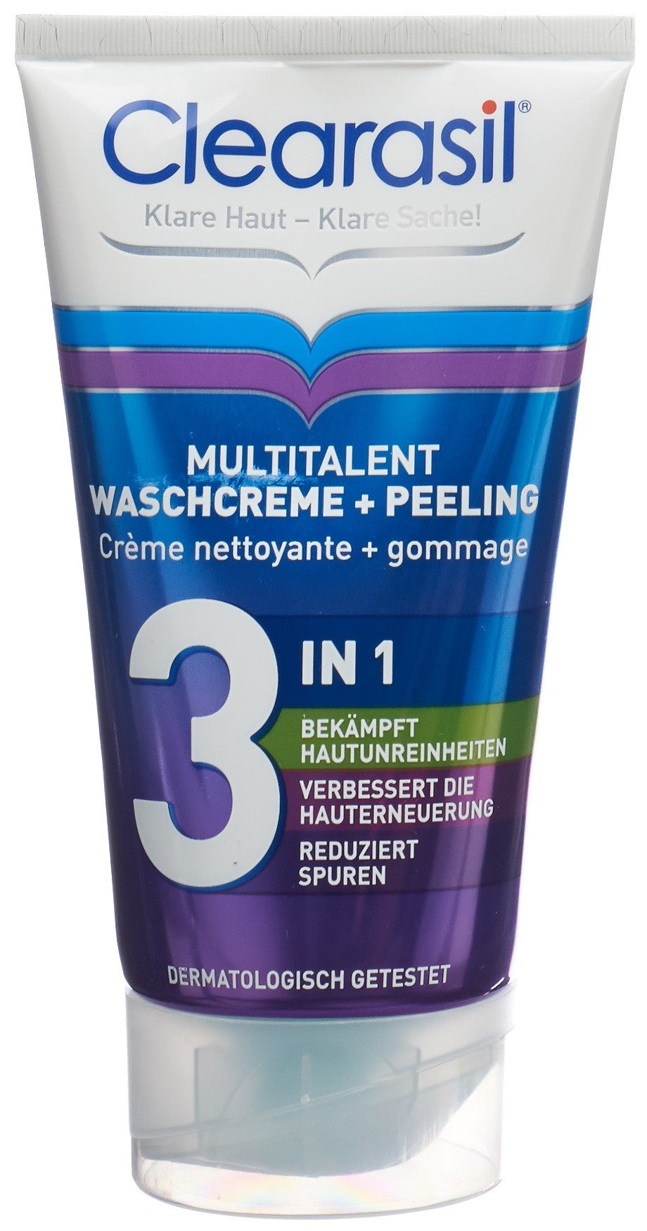 Clearasil Multitalent Crème Nettoyante &amp; Gommante 150 ml