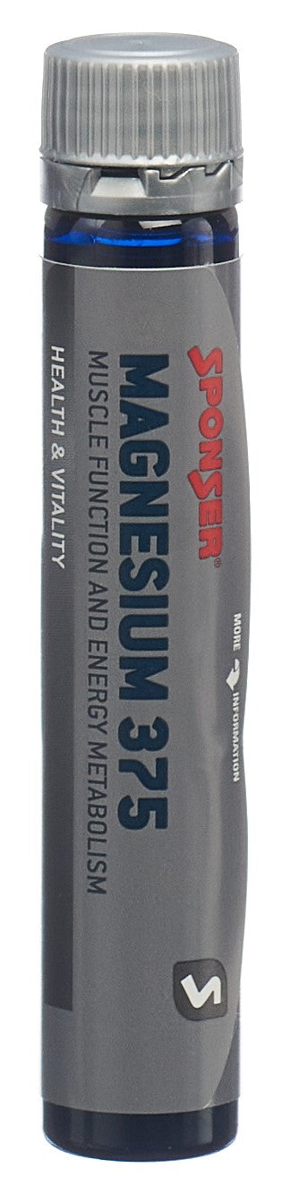 SPONSER Magnesium 375 Exotic Boisson Énergisante | 25 ml