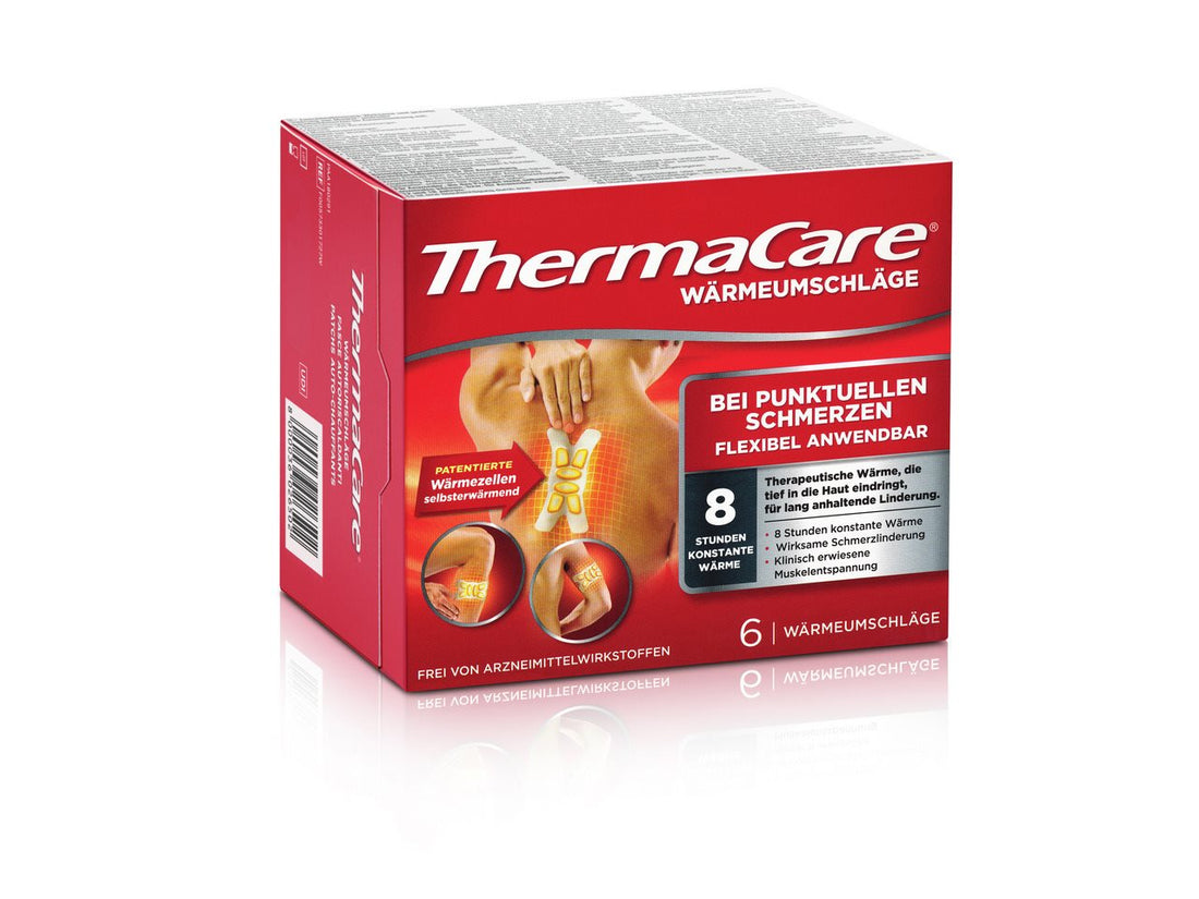 THERMACARE Patch Chaleur Douleurs Ponctuelles 6 Pièces