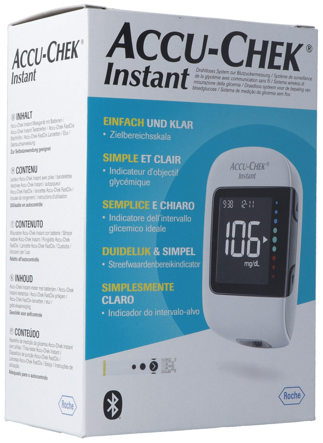 ACCU-CHEK Instant set mg/dl incl 1x10 tests