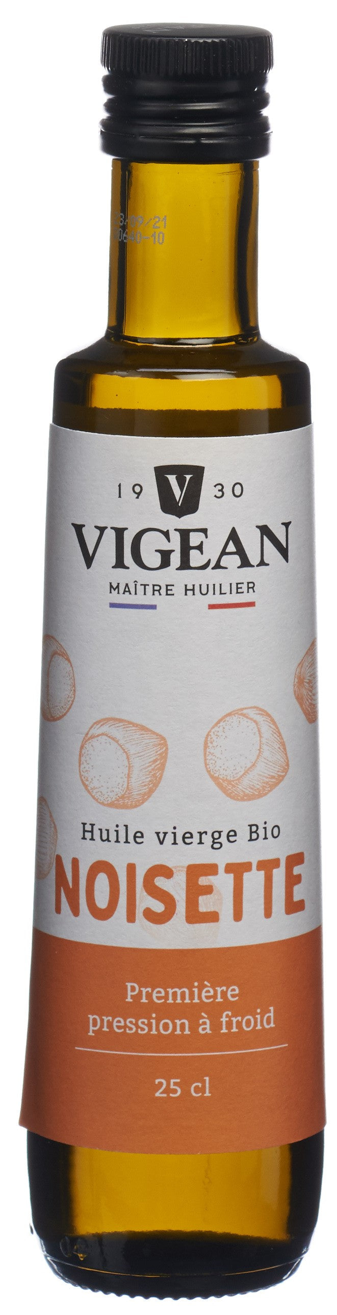 VIGEAN huile de noisette bio 25 cl