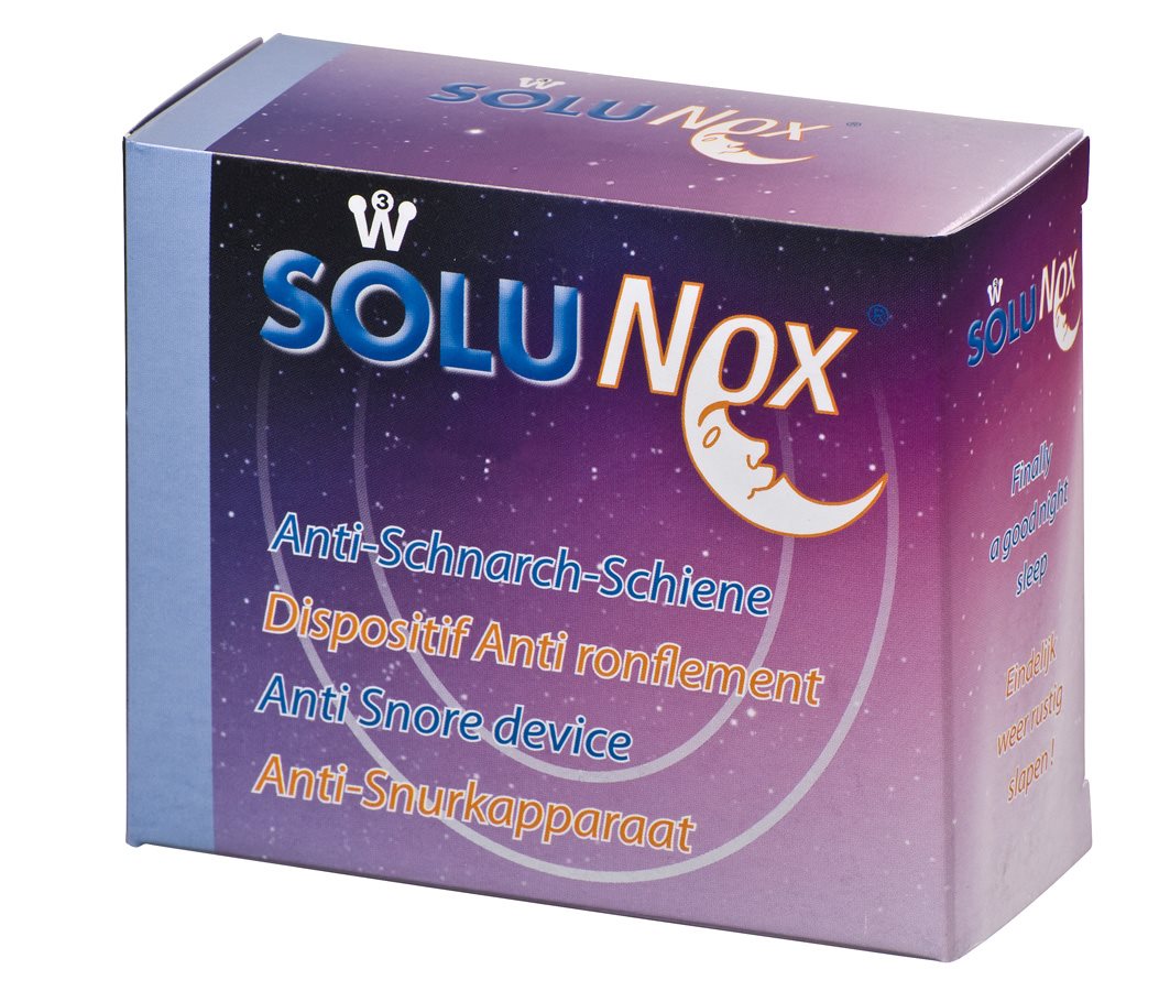 SOLUNOX Orthese Anti-Ronflement Transparente - Sommeil Paisible | Dispositif Médical