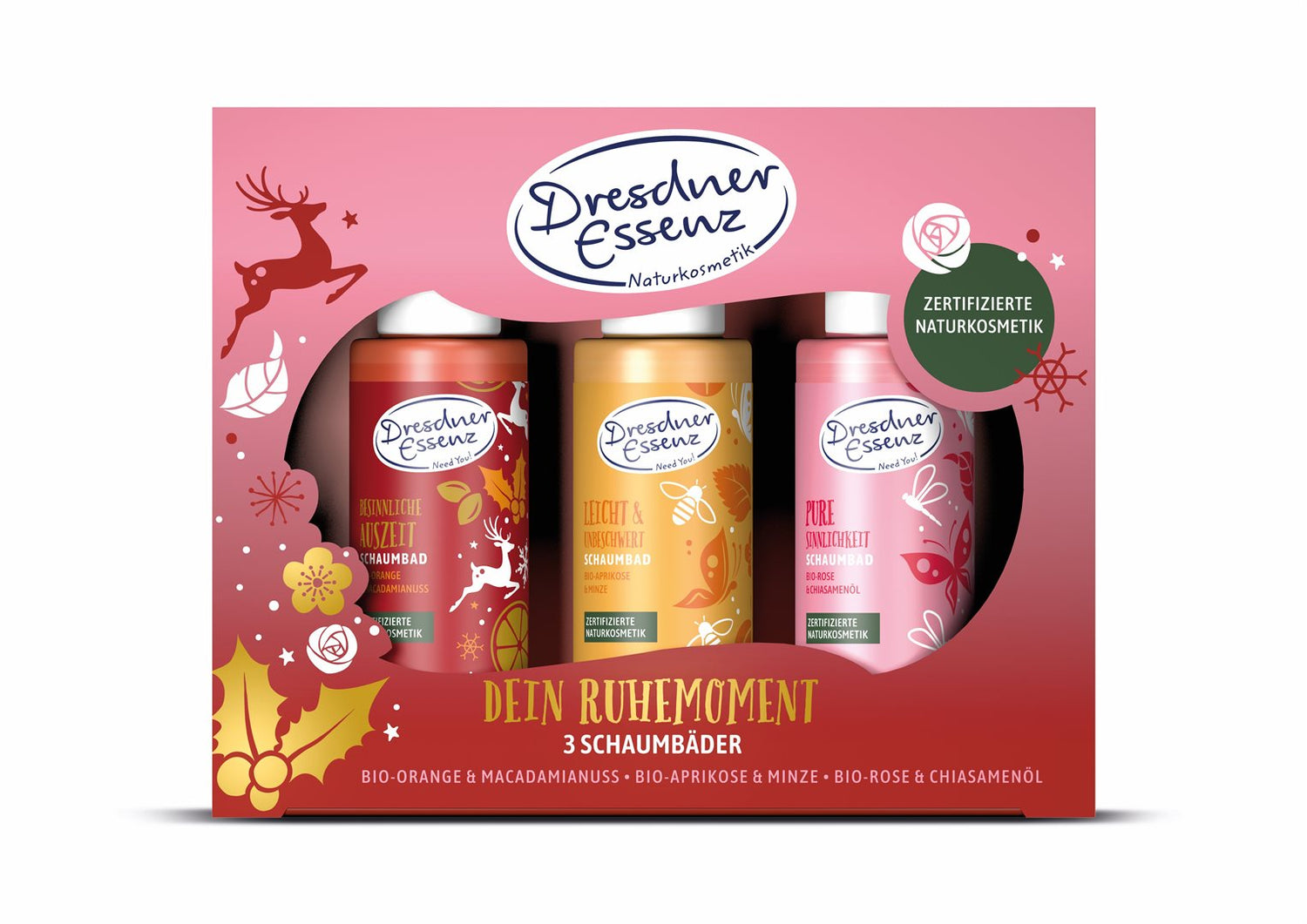 DRESDNER Geschenkset Need you Schaumbäder