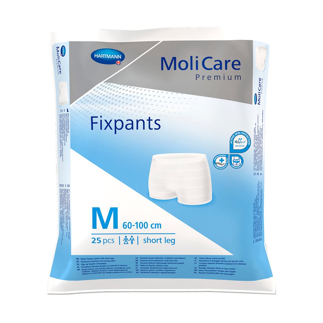 MOLICARE Premium Fixpants Shortleg M 25 pièces | Confort et Sécurité