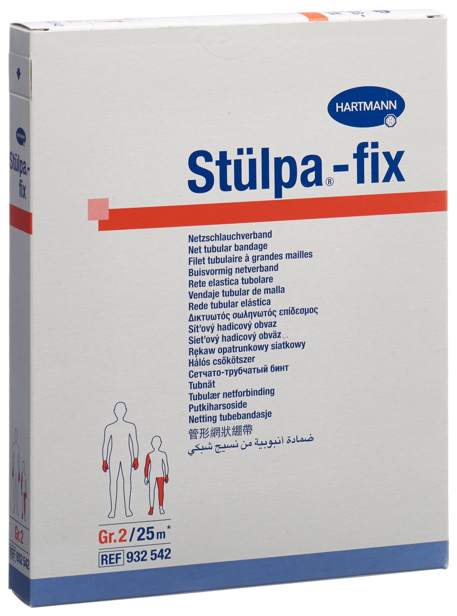 STÜLPA FIX Filet Tubulaire Gr. 2 Soin Cicatrisant | Rouleau 25m