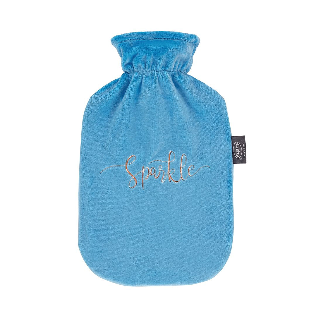 FASHY Bouillotte 2 L Housse Polaire Chaleur Douce | Confort Thermique