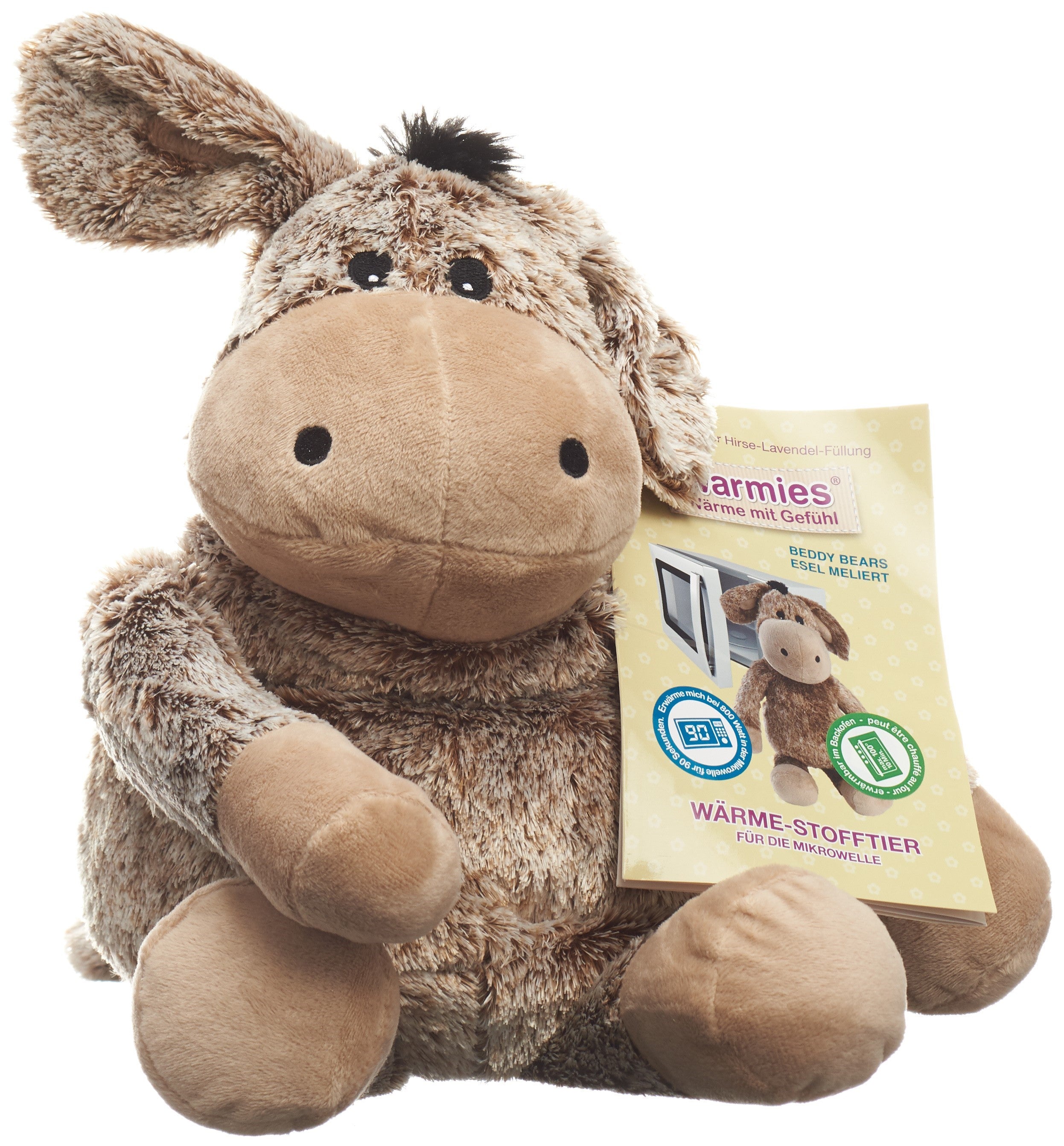 BEDDY BEAR Peluche Réchauffante Âne Douce | Confort Thermique