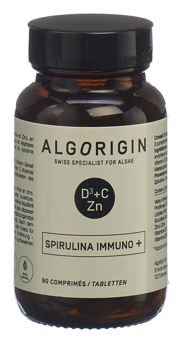 ALGORIGIN Spiruline Immuno+ cpr fl 90 pce