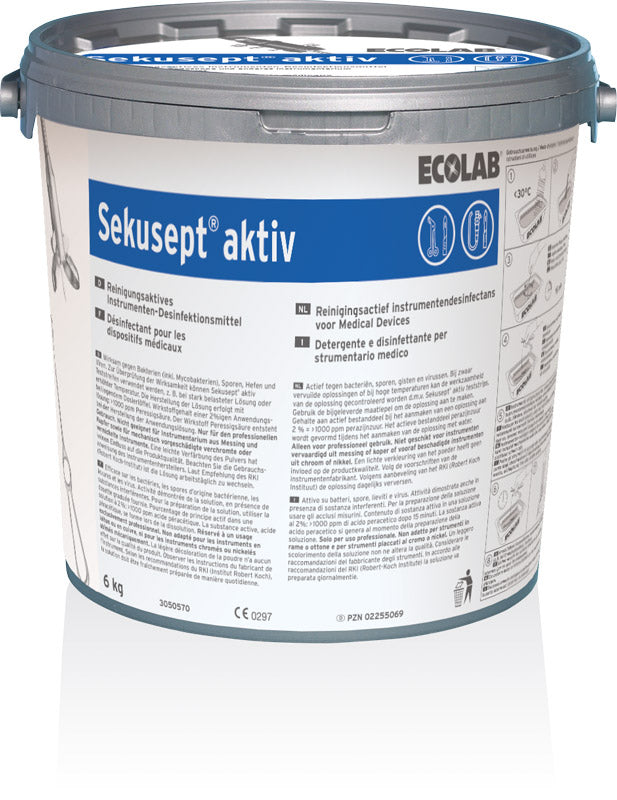 SEKUSEPT aktiv Désinfectant Surfaces 6 kg | Efficacité Pro