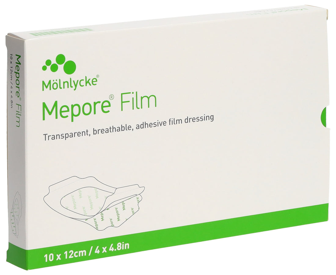 MEPORE FILM Pansement Adhésif Transparent 10x12cm | 10 Pièces