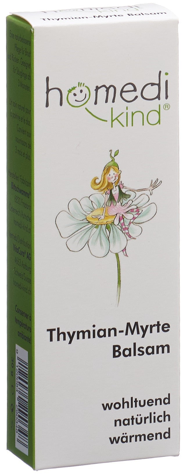 HOMEDI-KIND Baume Thym Myrte Apaisant | Tube 30 g