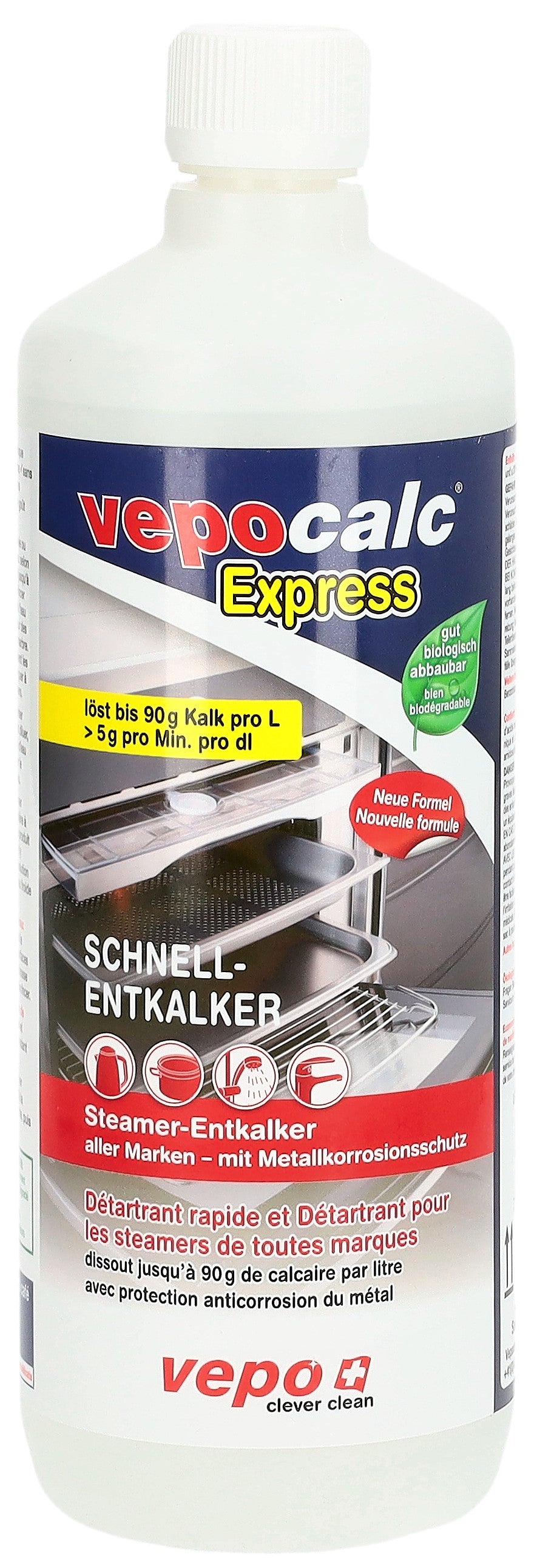 VEPOCALC express détart rapide et steamers 1000 ml