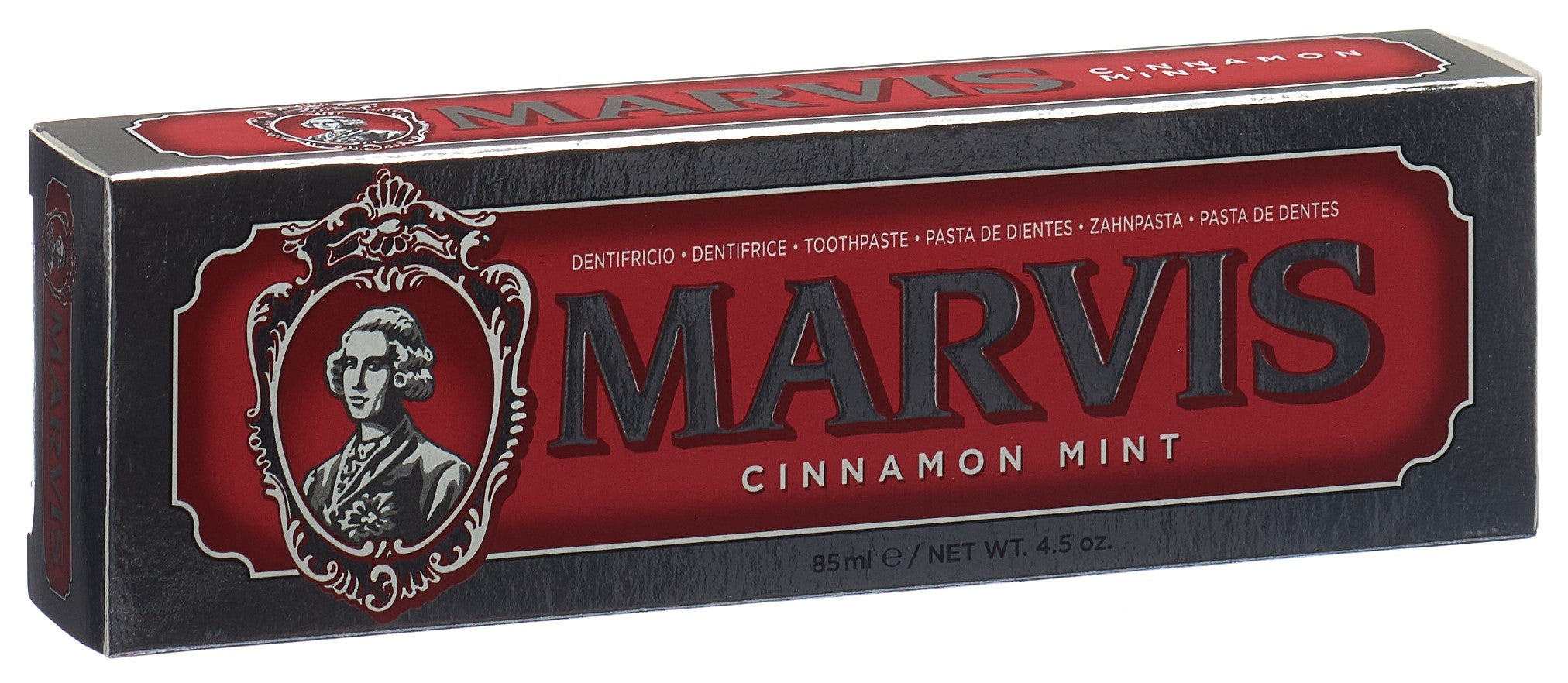 Marvis Cannelle Menthe Dentifrice Fraîcheur Intense 85 ml